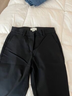 H&M black slacks size 8